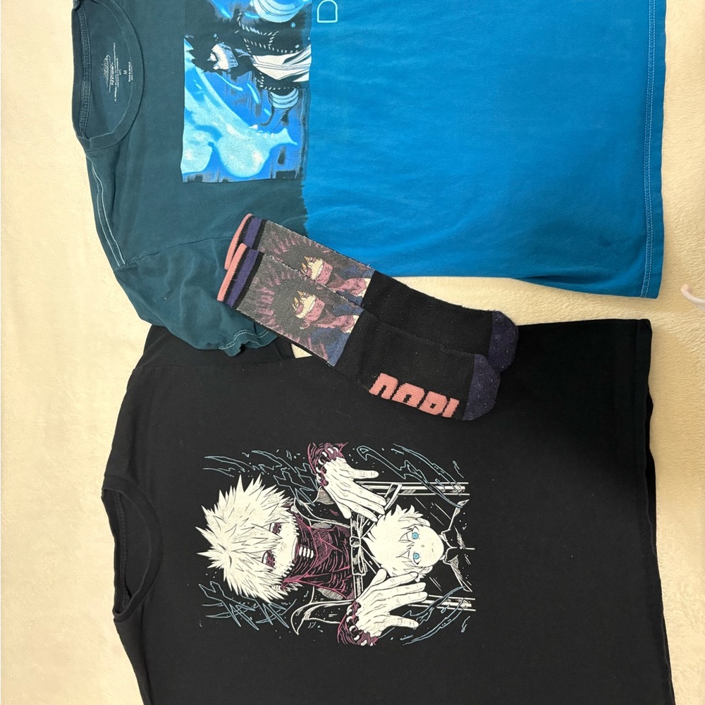 Mixed Brand Dabi Bundle. T-shirts and Socks. MHA—Anime Bundle